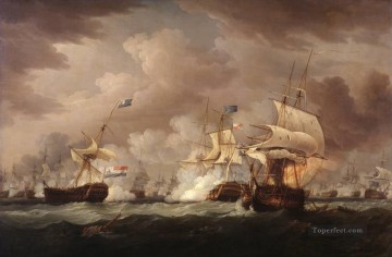 Buque de guerra Painting - los buques de guerra navales
